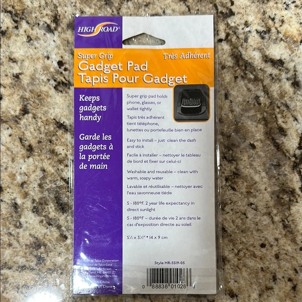 Black Gadget Pad for Cell Phones